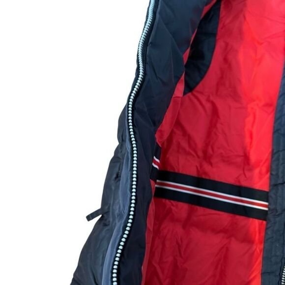 Gap Quilted Down Vest Womens Small Black Puffer Zip Warm Goose Filled - Picture 2 of 9